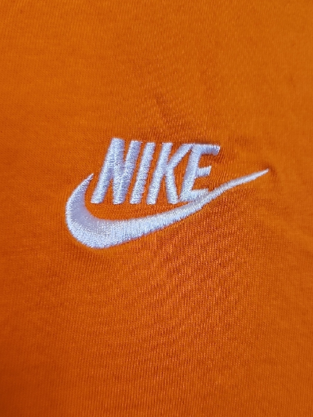 Nike Orange Short Sleeve Logo Tee - Picture 4 of 4